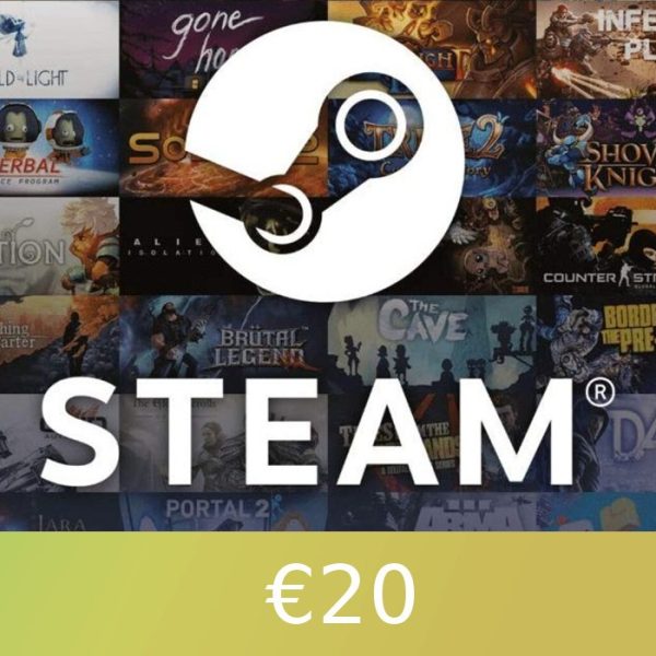 Steam Gift Card EUR 20 Global Activation Code