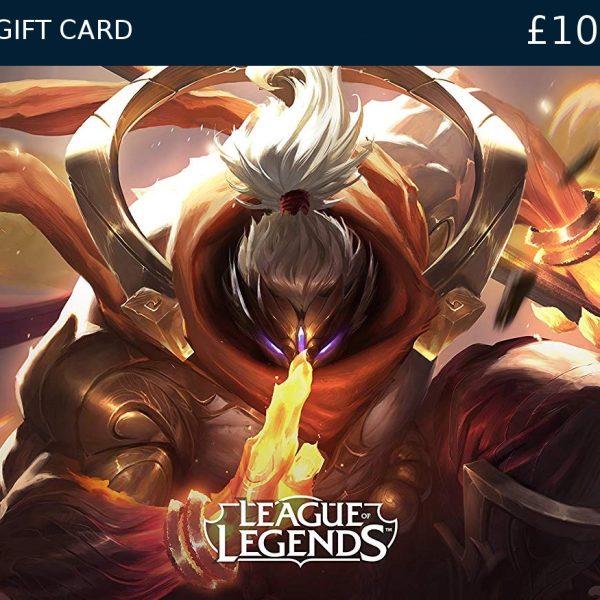 League of Legends 10 GBP Prepaid RP Card UK