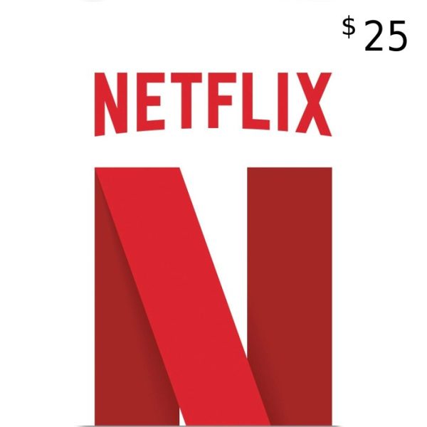 Netflix Gift Card USD 25 US