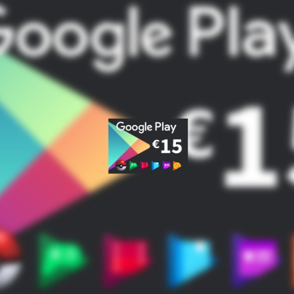 Google Play EUR 15 EU Gift Card