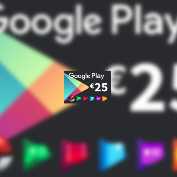 Google Play EUR 25 EU Gift Card