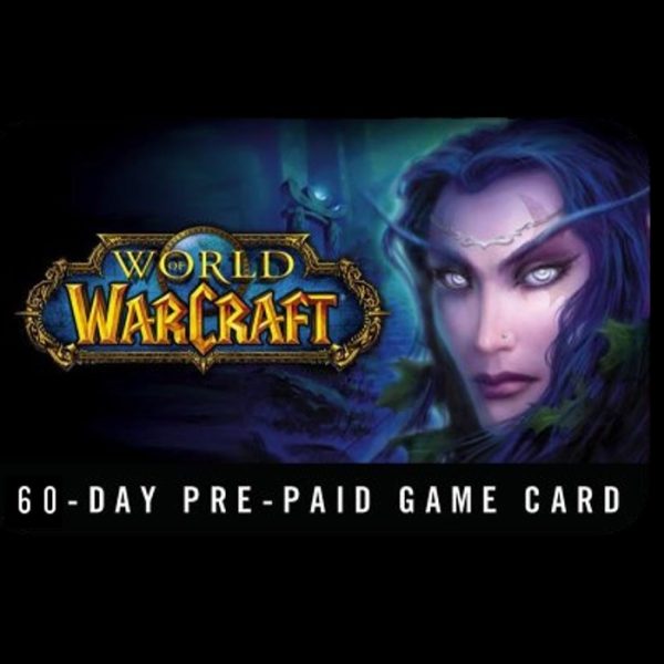 World of Warcraft 60 DAYS Pre-Paid Time Card EU