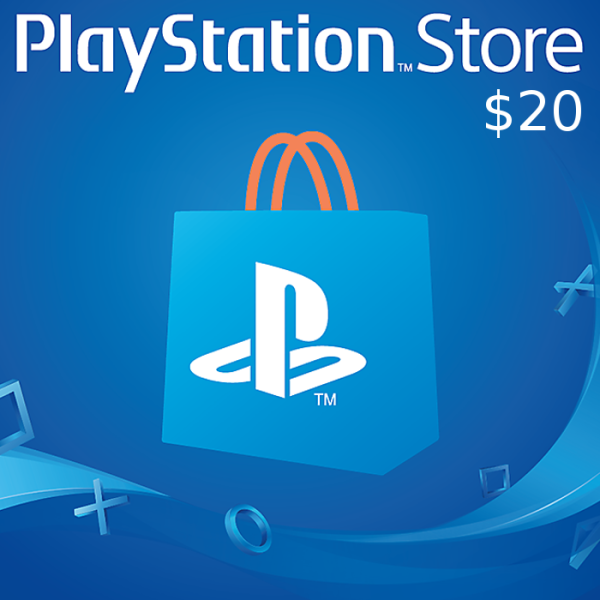 PlayStation Network Card USD 20 CA