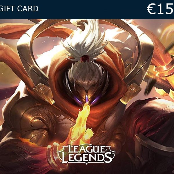 League of Legends 15 EUR Prepaid RP Card EU