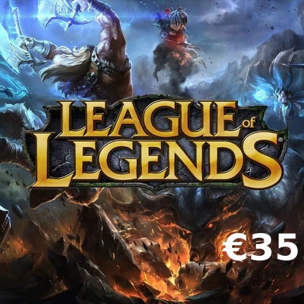 League of Legends 35 EUR Prepaid RP Card EU