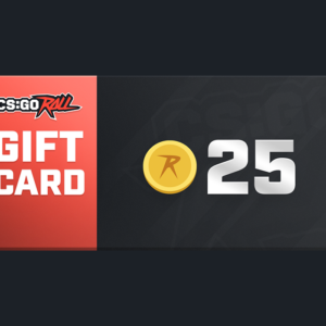 CSGORoll 25 Coins Gift Card
